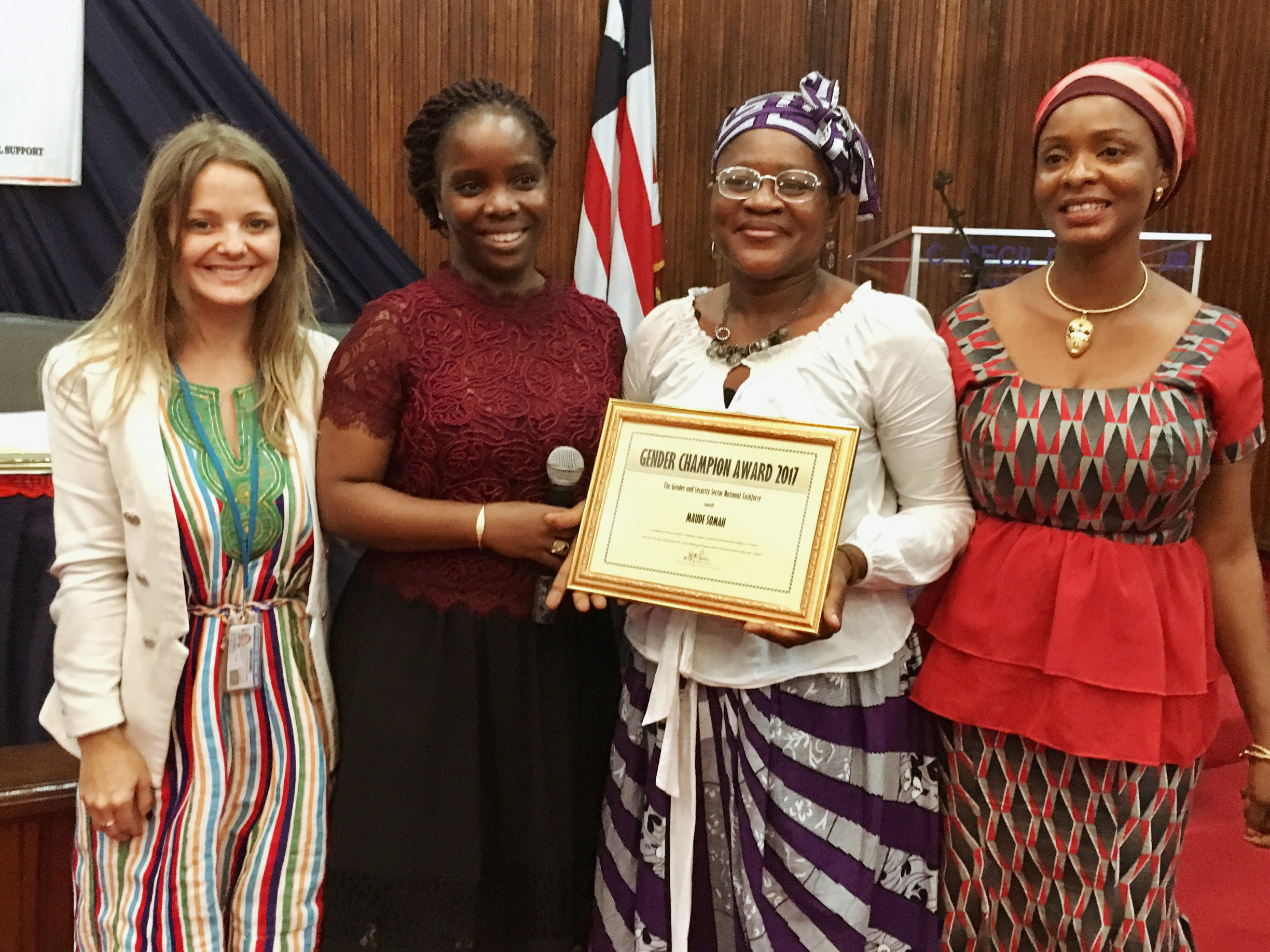 UNMIL Facilitates The Conference Of Women In The Security Sector UNMIL