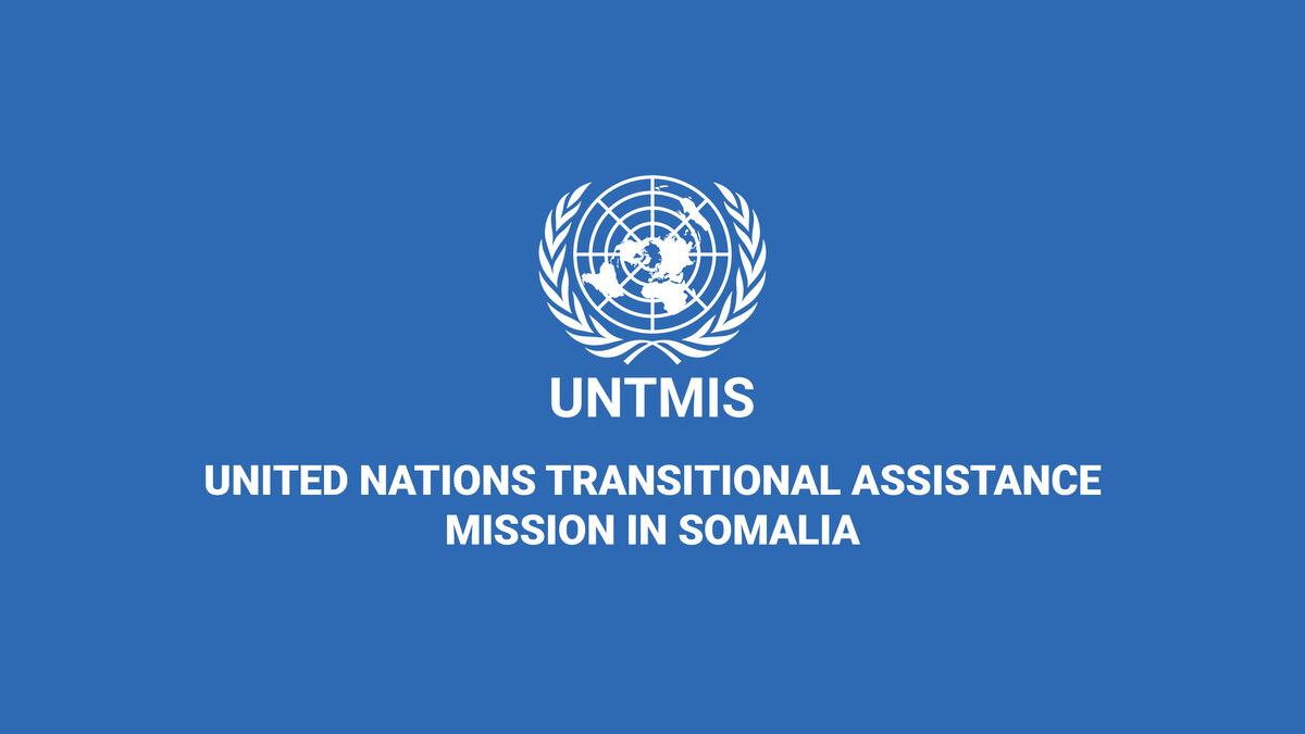 A cover photo with UNTMIS logo and full name of UNTMIS