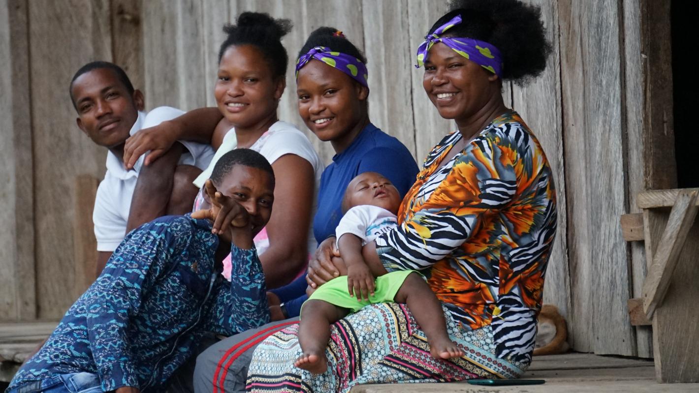 Mujeres afrocolombianas de Mandé, Antioquia