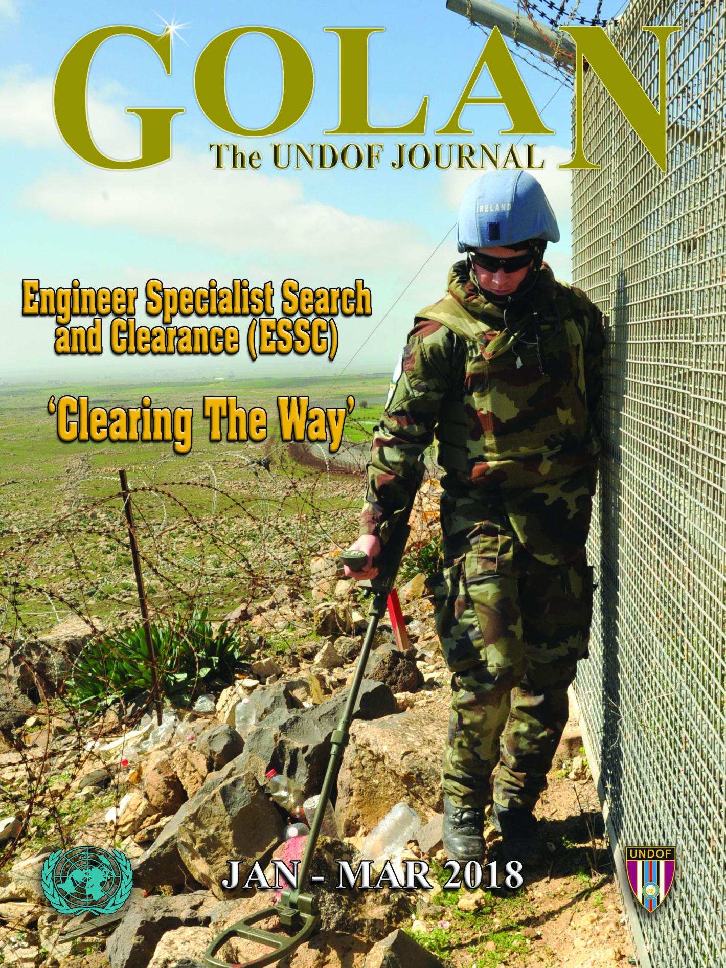 Golan Journal 154, January - March 2018