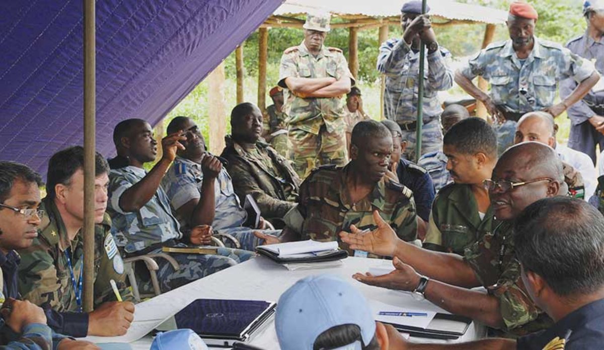 Inter-mission security meeting in Grand Gedeh