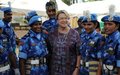 All-female Indian FPU prove women can play a vital role in maintaining peace says outgoing UN Envoy 