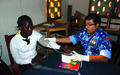 Indian FPU-2 Medics Treat Students in Zwedru